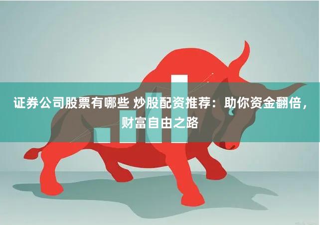 证券公司股票有哪些 炒股配资推荐：助你资金翻倍，财富自由之路